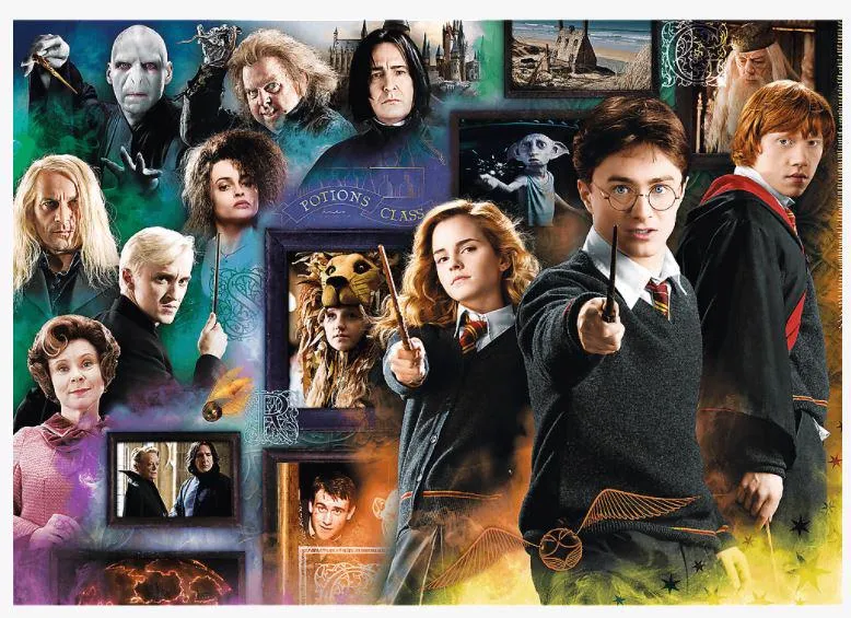 Puzzle Harry Potter : le monde des sorciers
