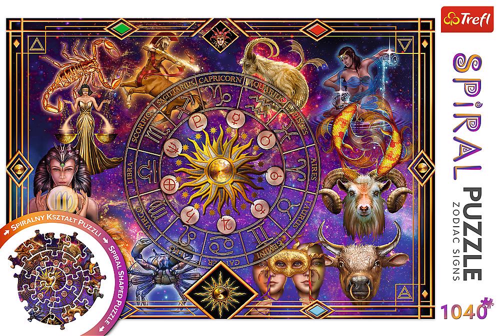 Puzzle Zodiac spiral 1040