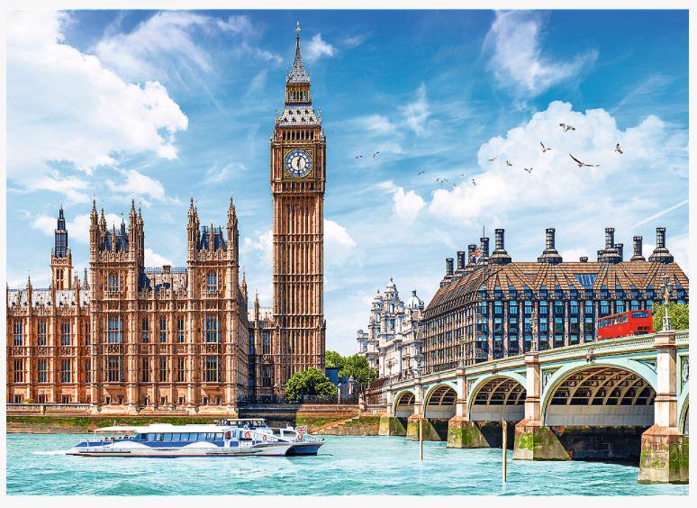 Puzzle Big Ben - London - England 2000