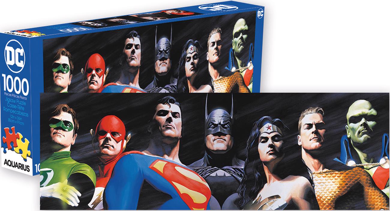Puzzle Beskadiget kasse DC Comics Justice League