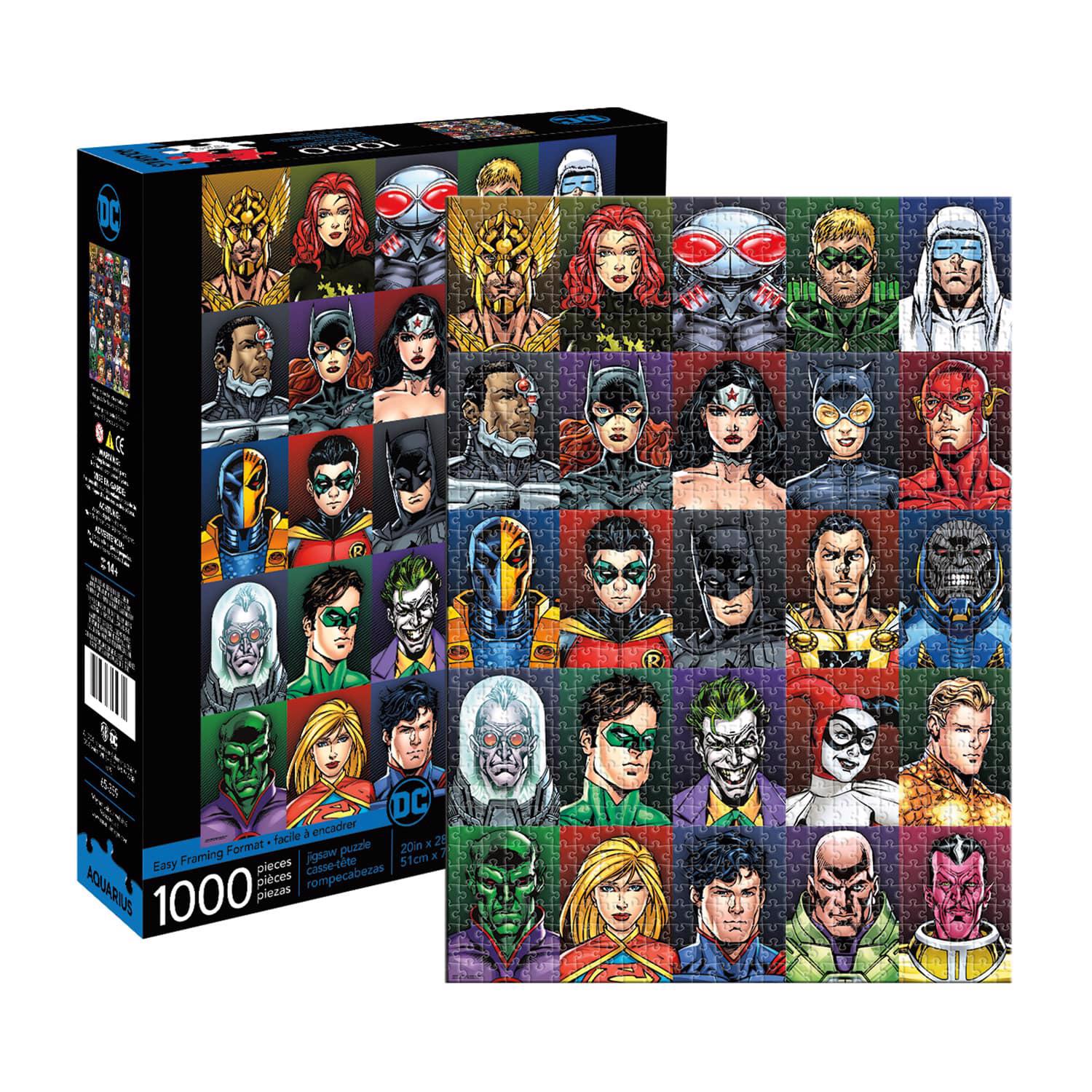 Puzzle DC tegneserier