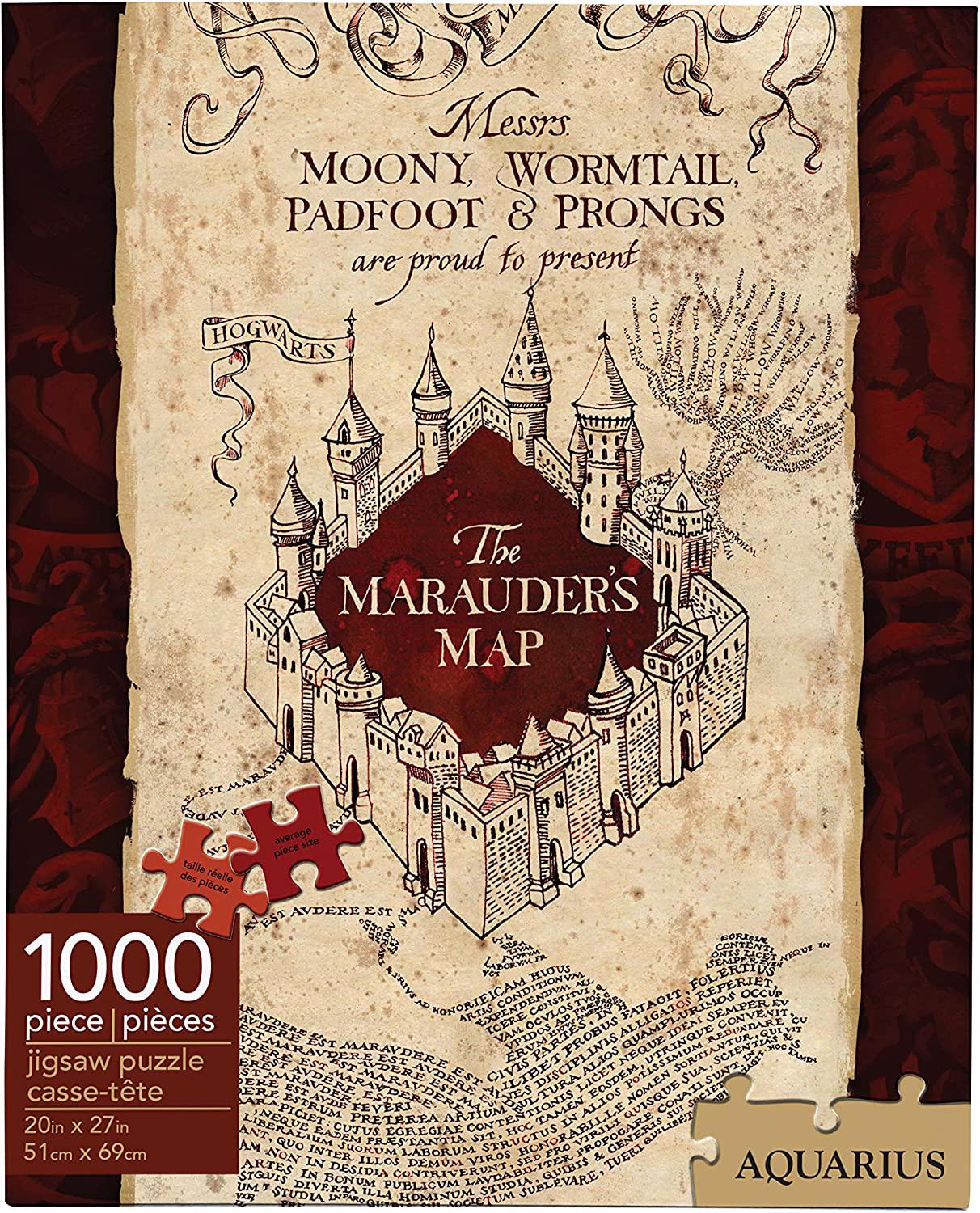 Puzzle Harta Harry Potter 1000