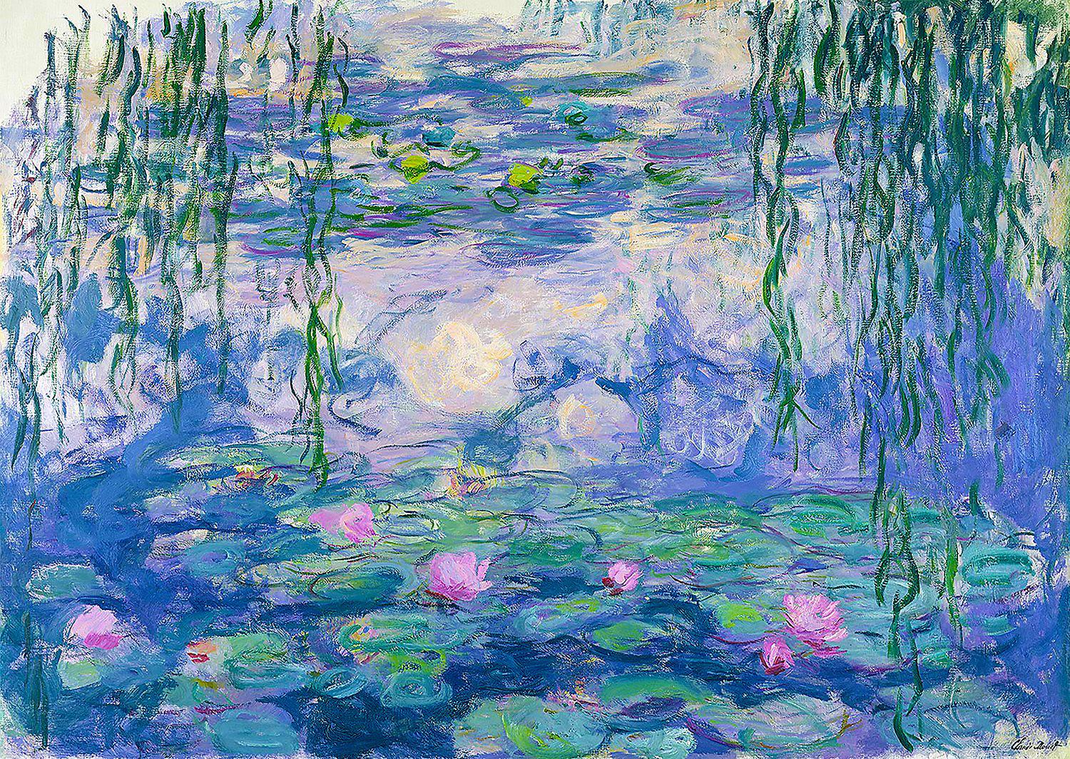 Claude Monet: Nympheas 1000