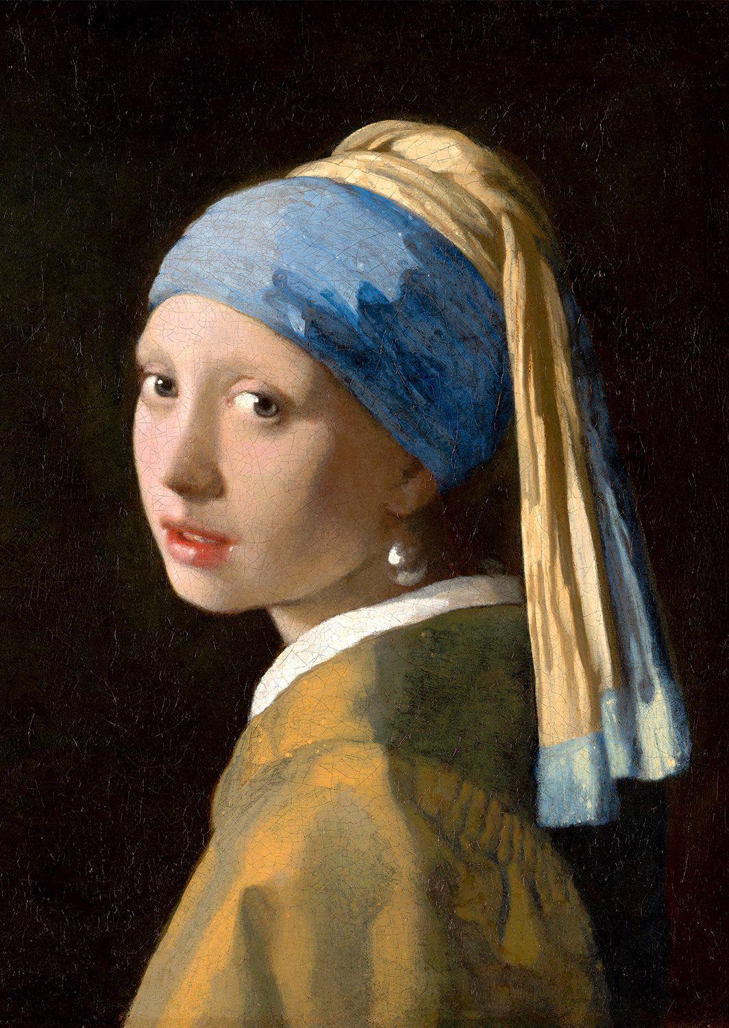 Puzzle Johannes Vermeer: Dekle z bisernim uhanom