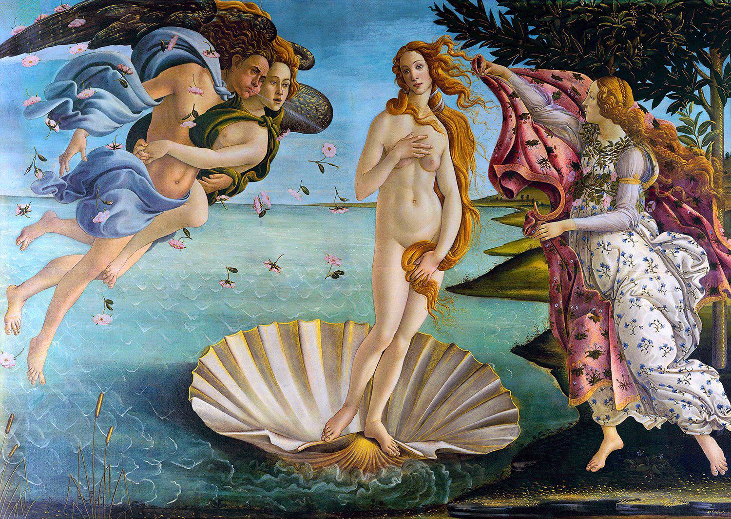 Puzzle Sandro Botticelli: Venus födelse