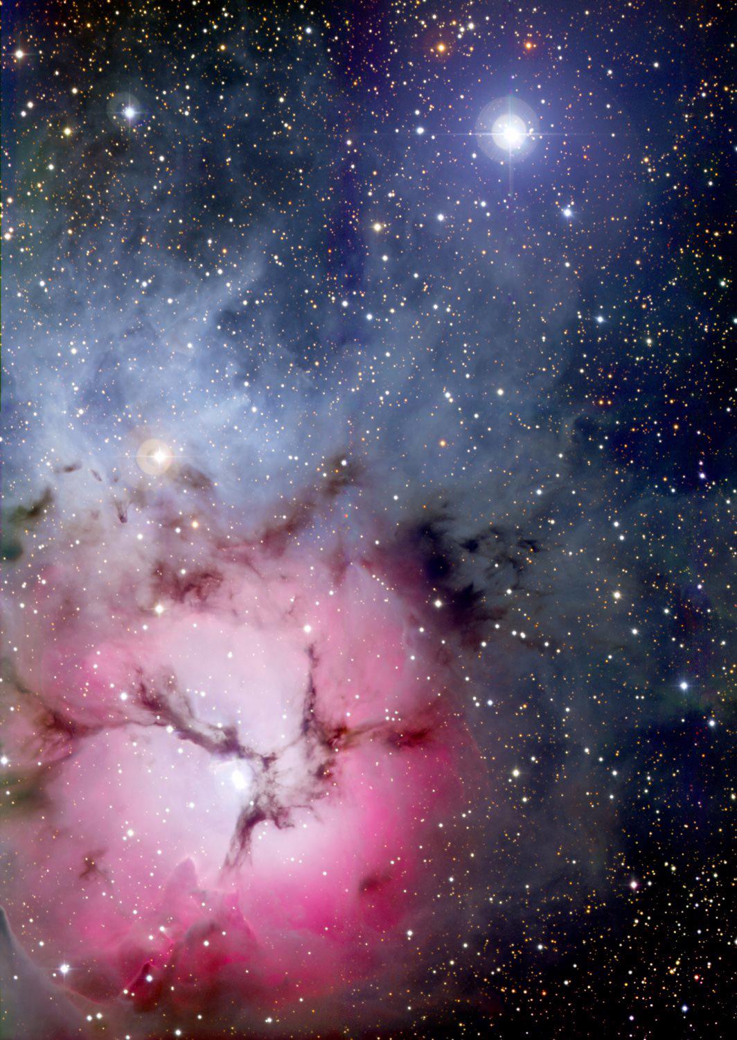 The Trifid Nebula 1000