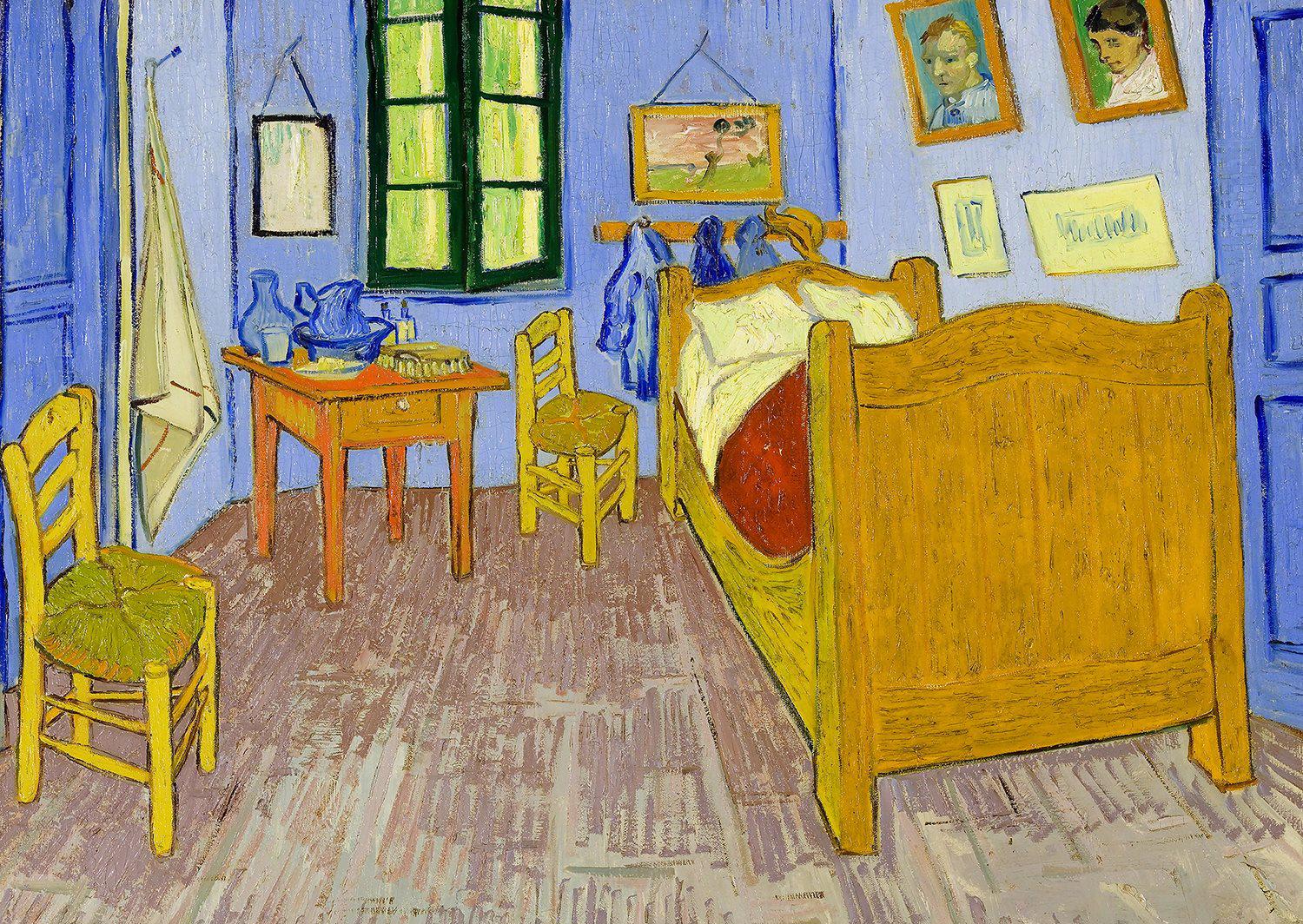 Puzzle Vincent van Gogh: slaapkamer in Arles
