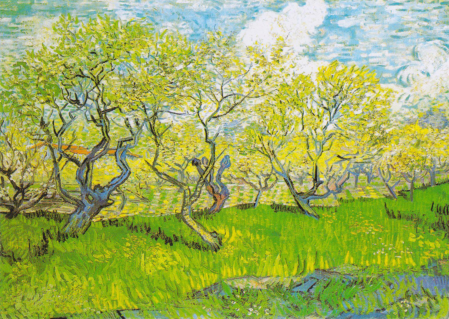 Vincent Van Gogh: Orchard in Blossom