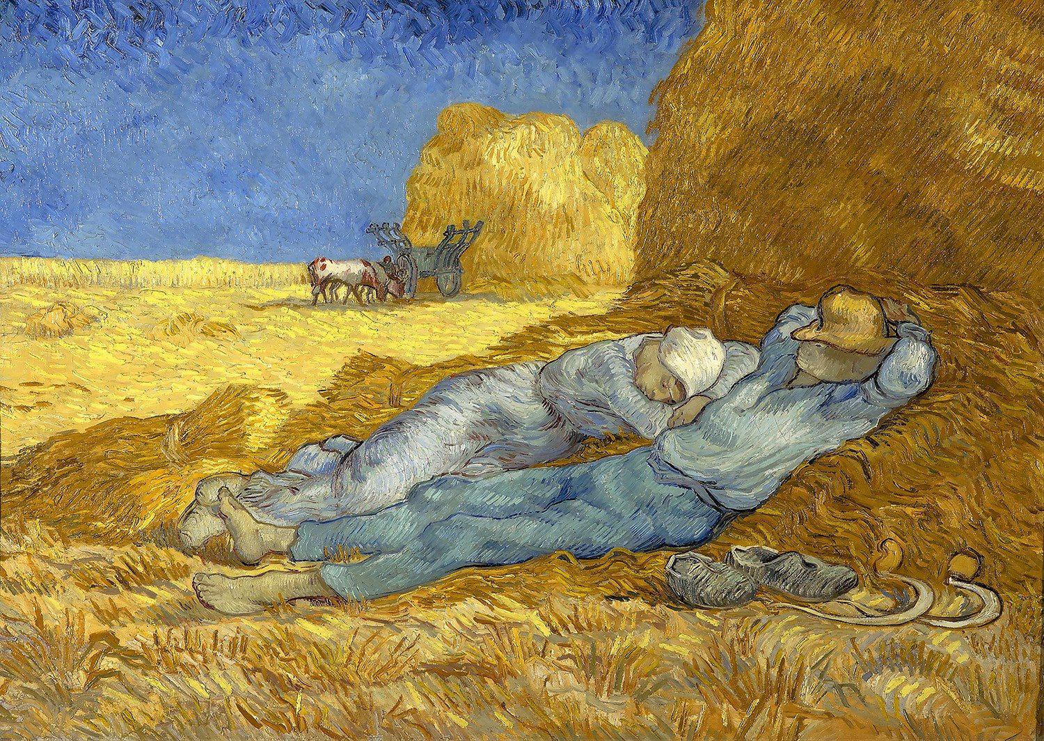 Puzzle Vincent van Gogh: De siësta