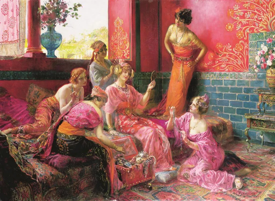 Puzzle Concubines in a Harem