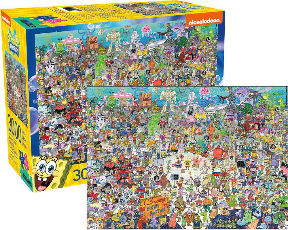 Puzzle Sponge Bob 3000