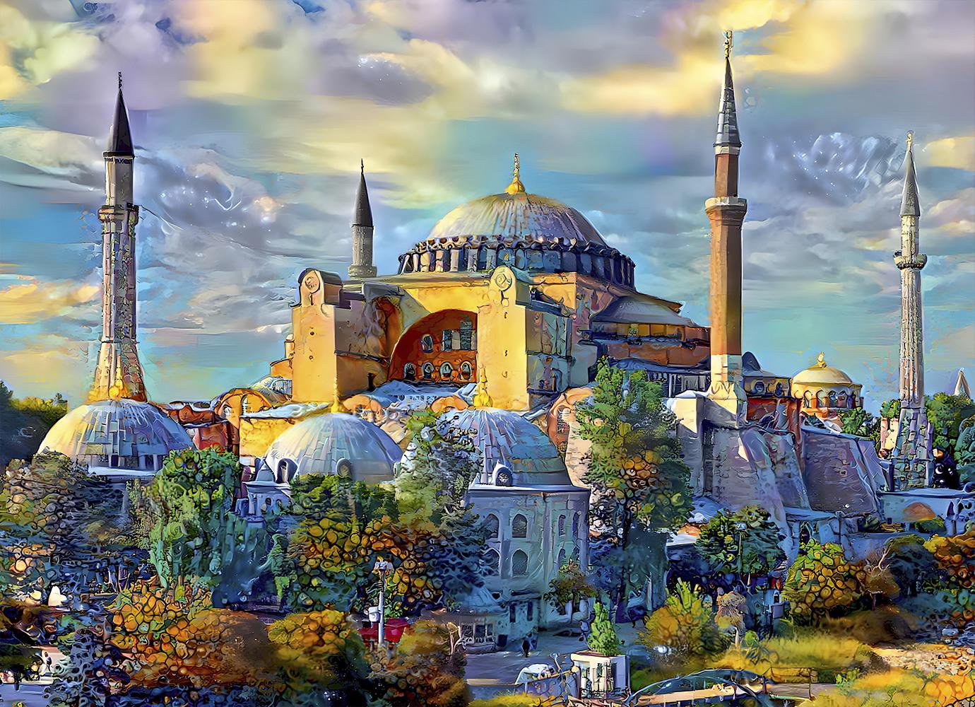 Hagia Sophia, Istanbul, Turkey 1000
