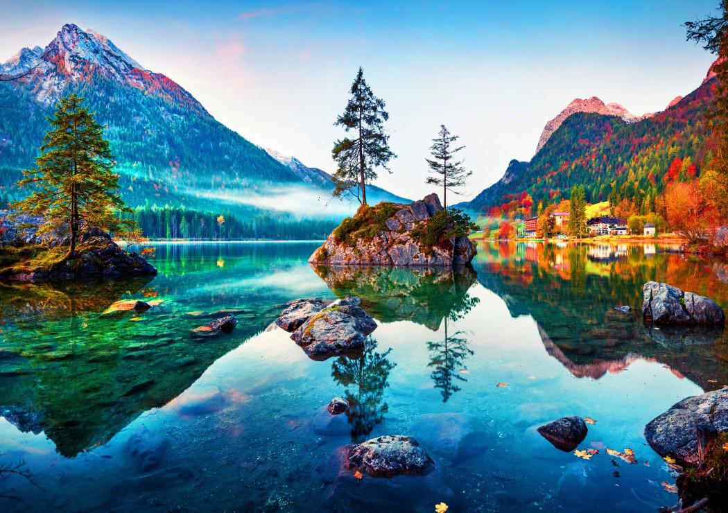 Puzzle Lac Hintersee, Allemagne