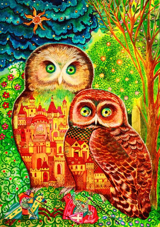 Puzzle Owls II 1000