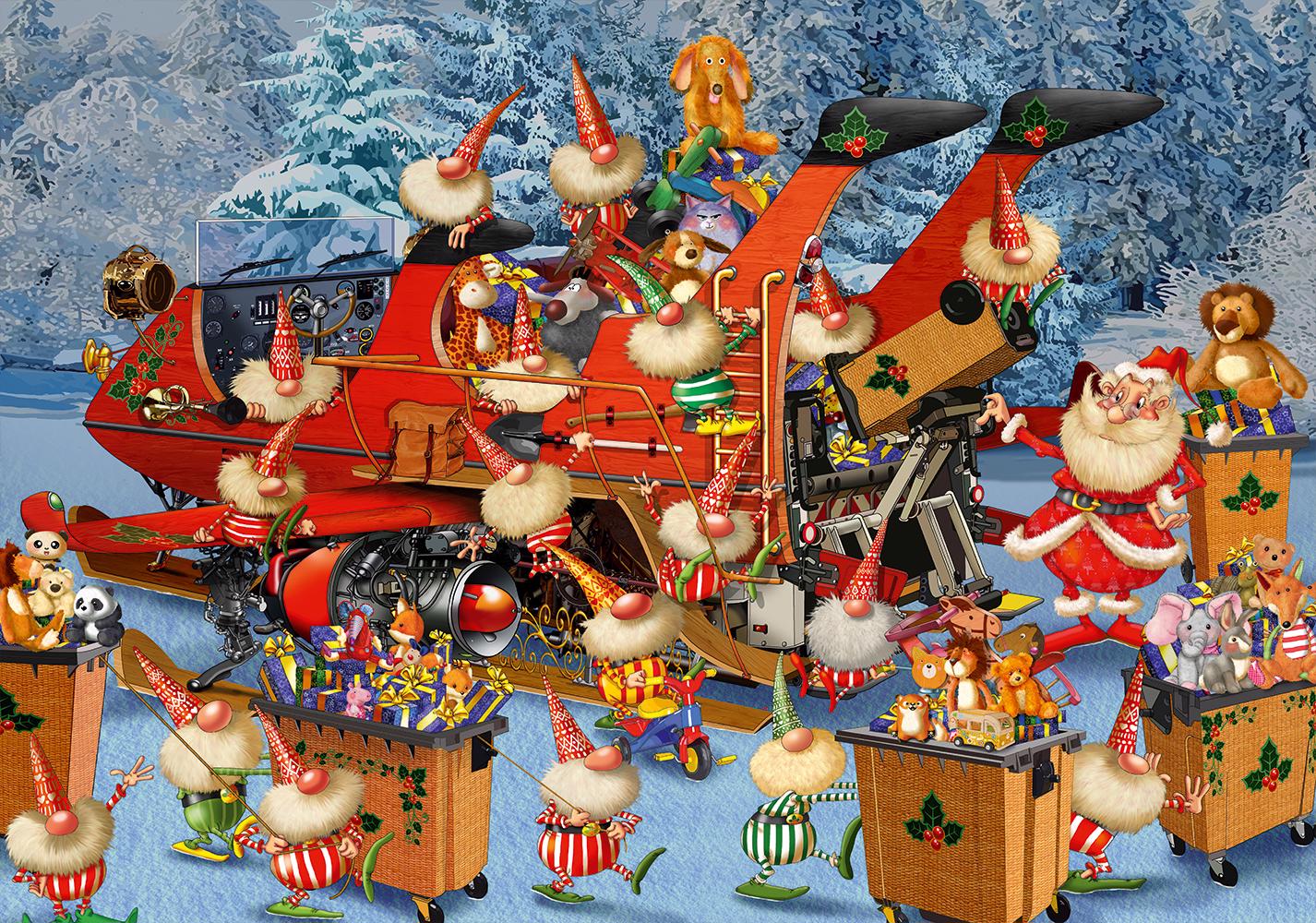 Puzzle Ruyer: Listo para la temporada de entrega navideña