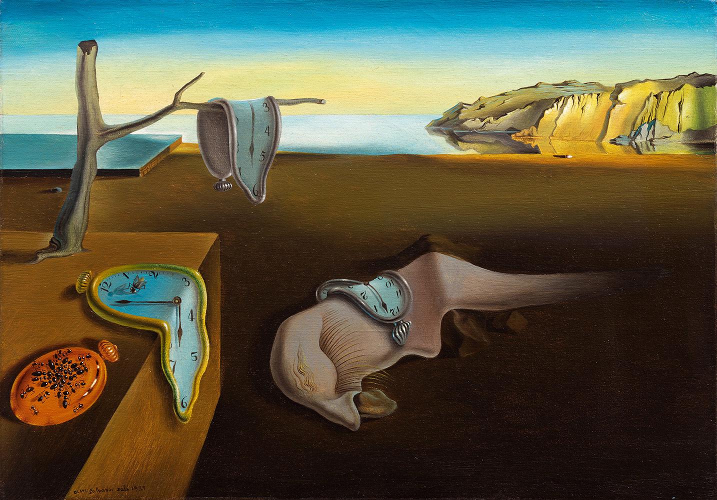 Puzzle Salvador Dalí: Vztrajnost spomina, 1931