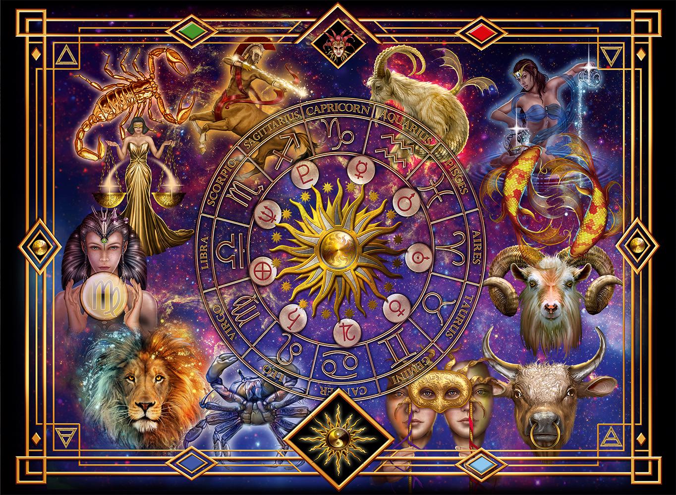 Puzzle Ciro Marchetti - Montaje del zodiaco