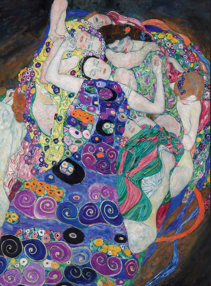 Gustav Klimt - The Maiden 3000