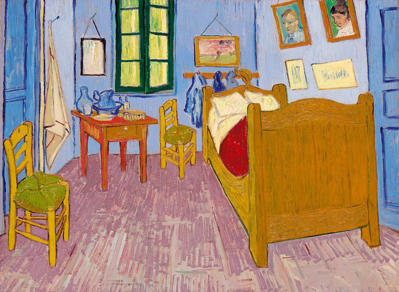 Vincent van Gigh: Bedroom in Arles, 1888