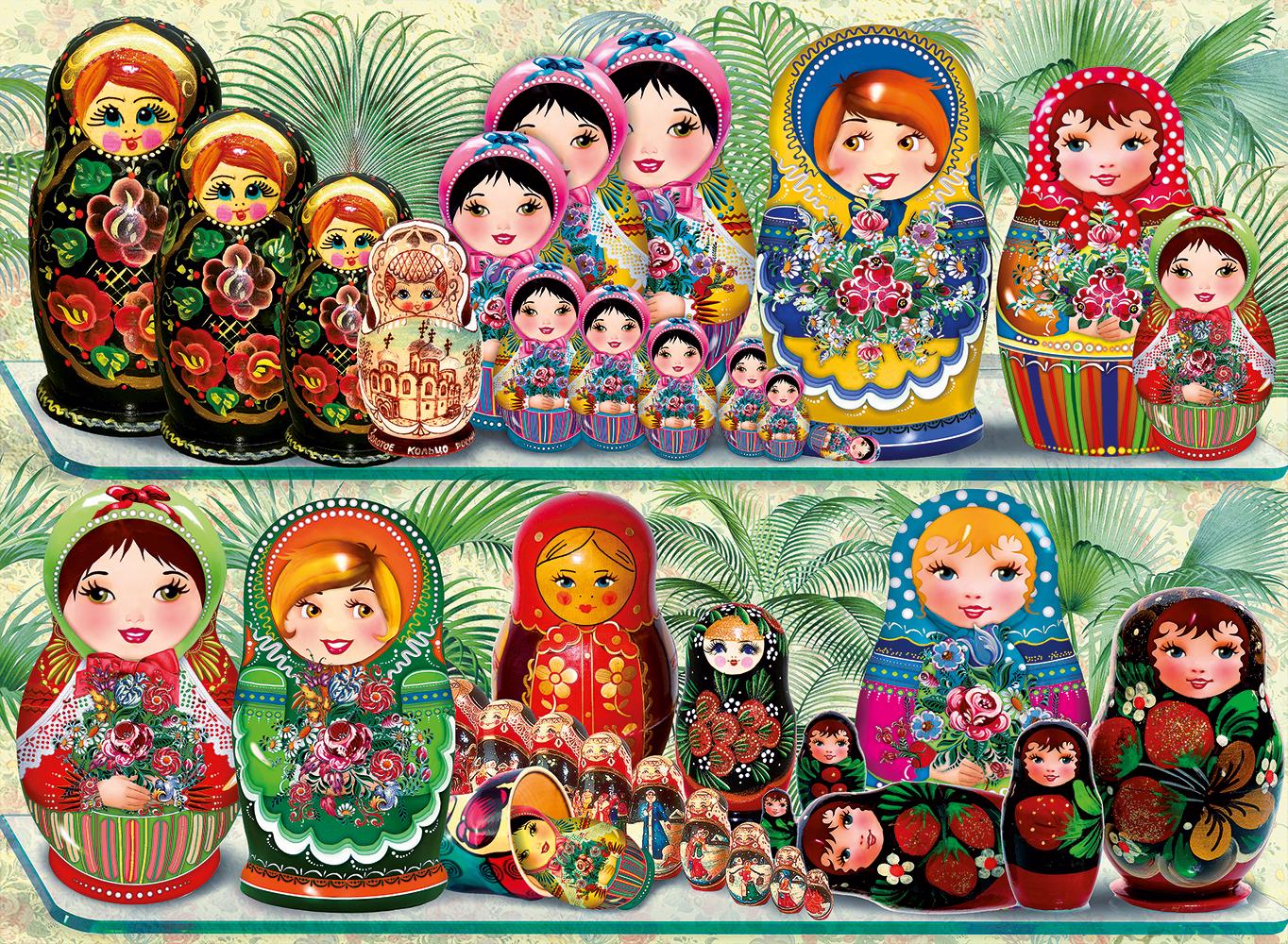 Puzzle Matryoshka Dolls