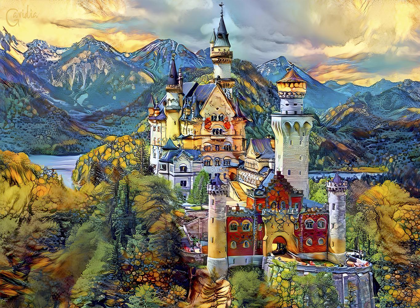 Puzzle Castelo Neuschwanstein 6000
