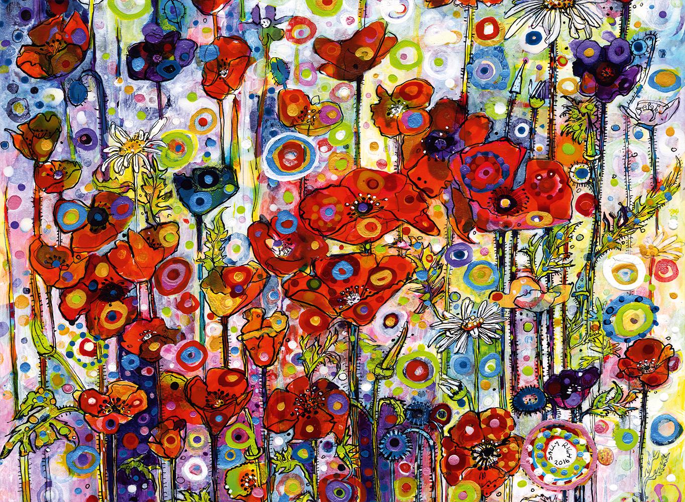 Sally Rich - Poppies 6000