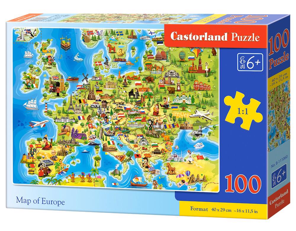 Puzzle Map of Europe II