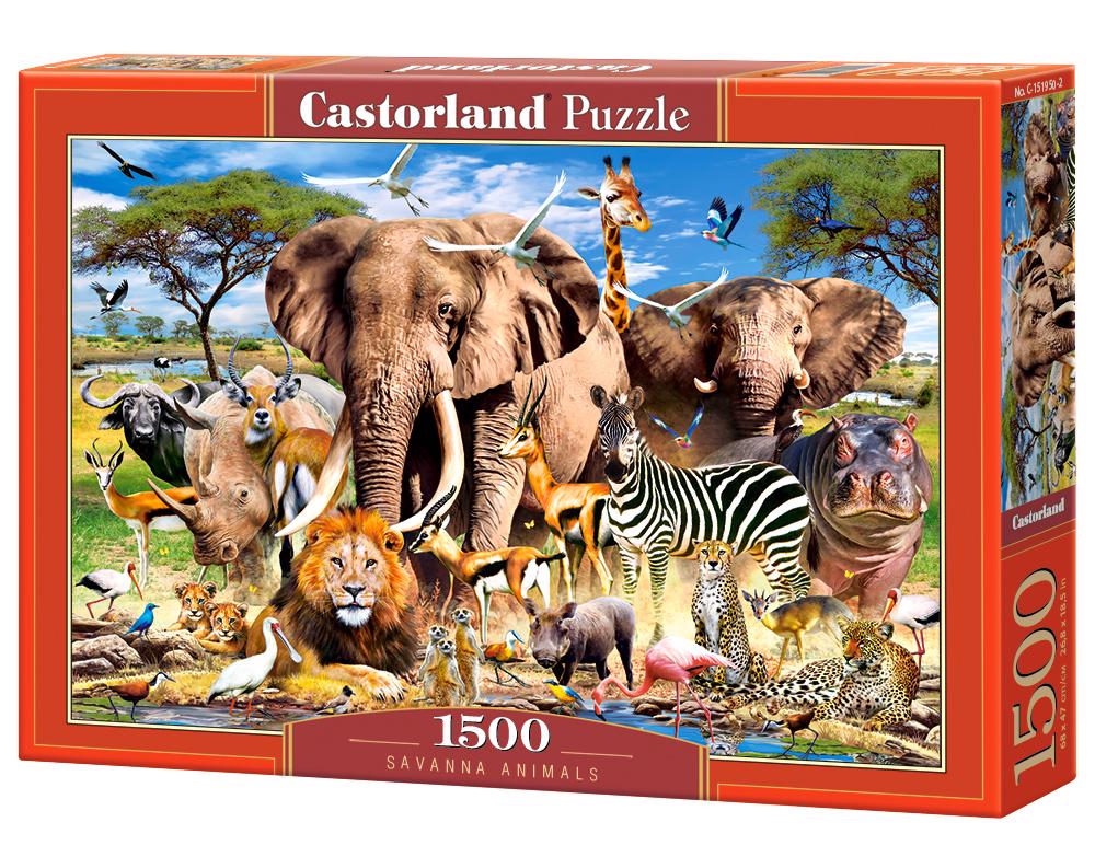 Puzzle Savanna Animals
