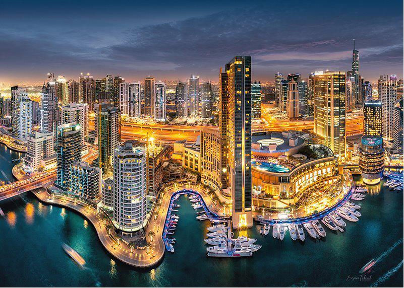 Puzzle Marina di Dubai