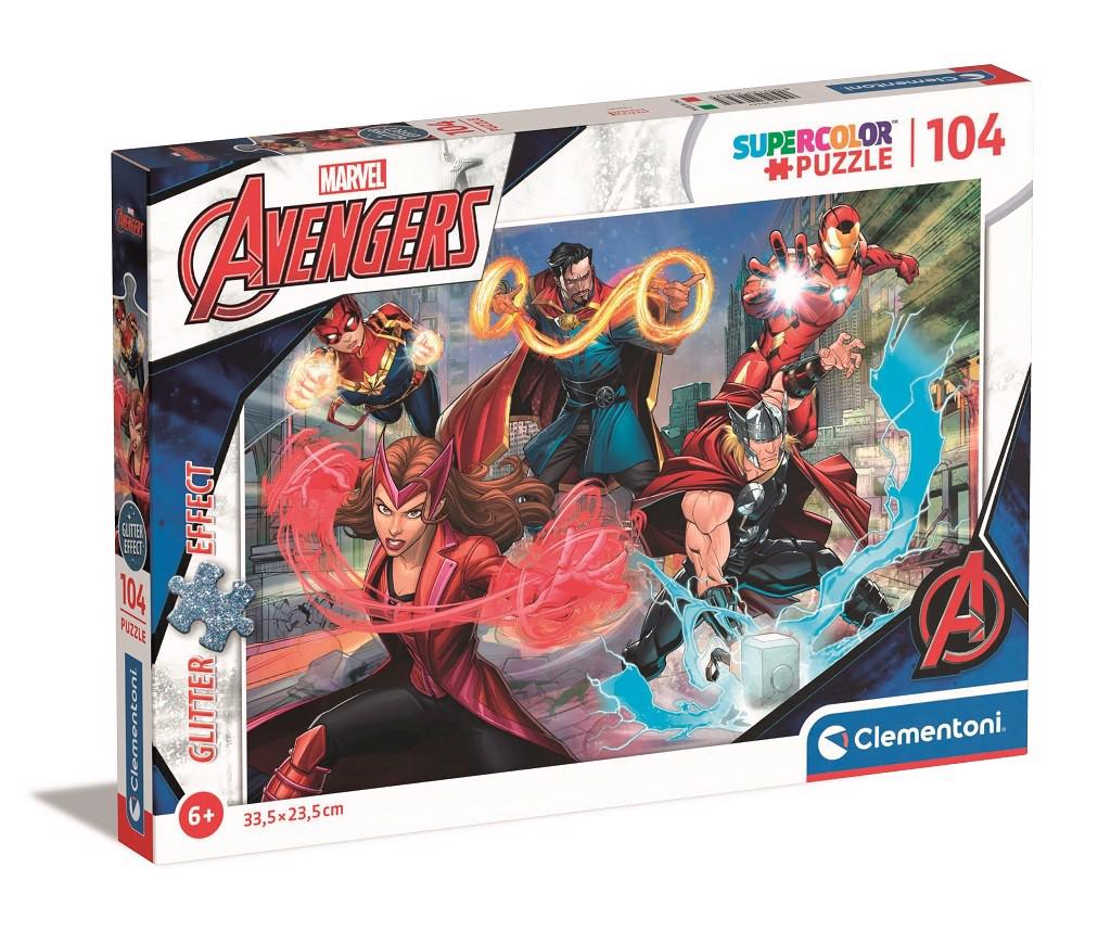 Puzzle Paillettes Avengers