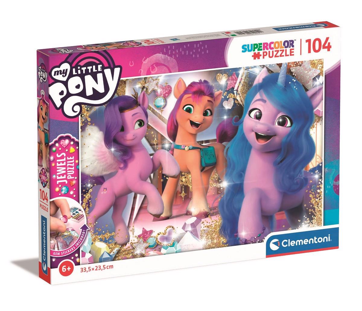 Puzzle My little Pony 104 dielikov jewels
