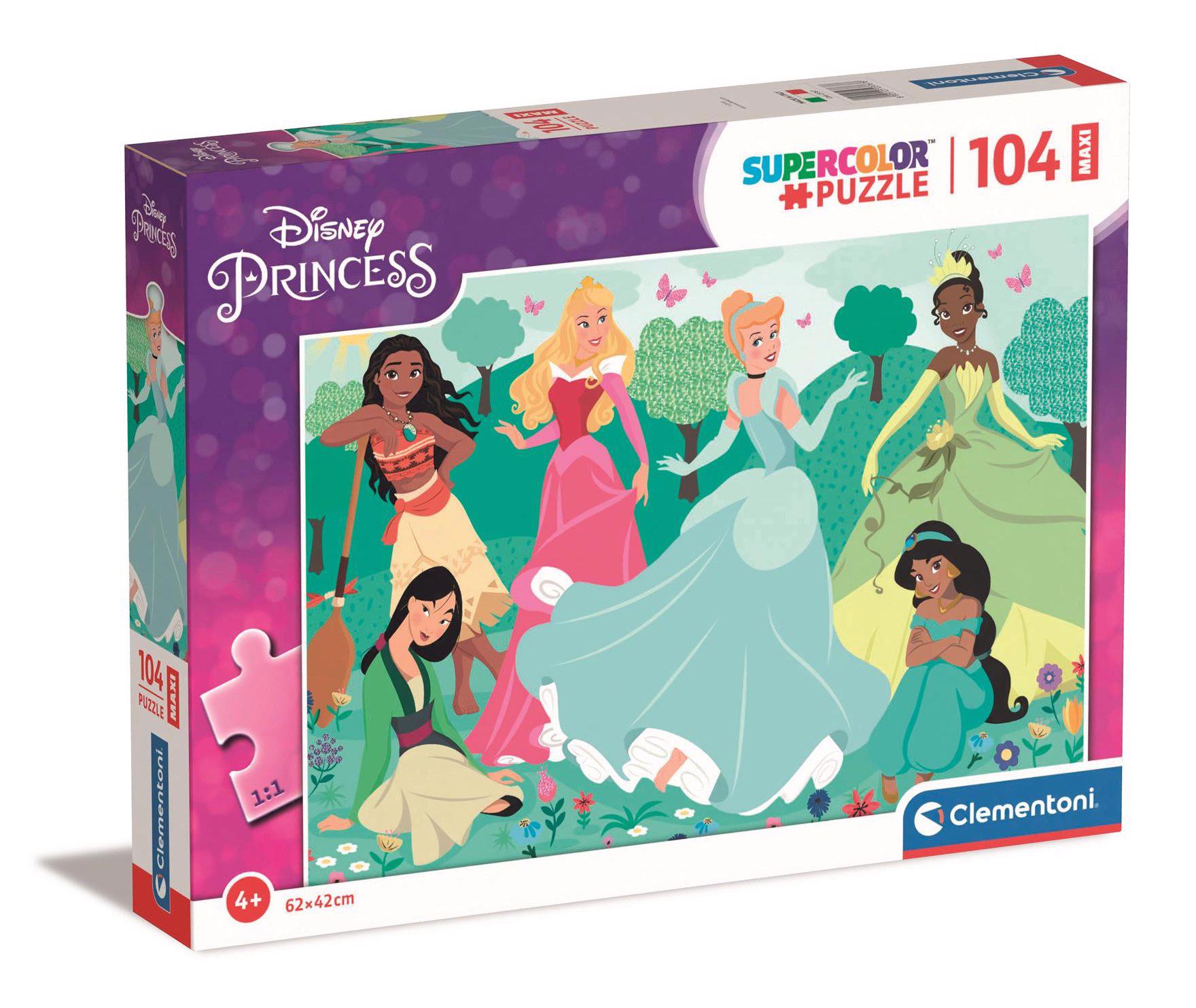 Puzzle Princezne Disney 104 Maxi