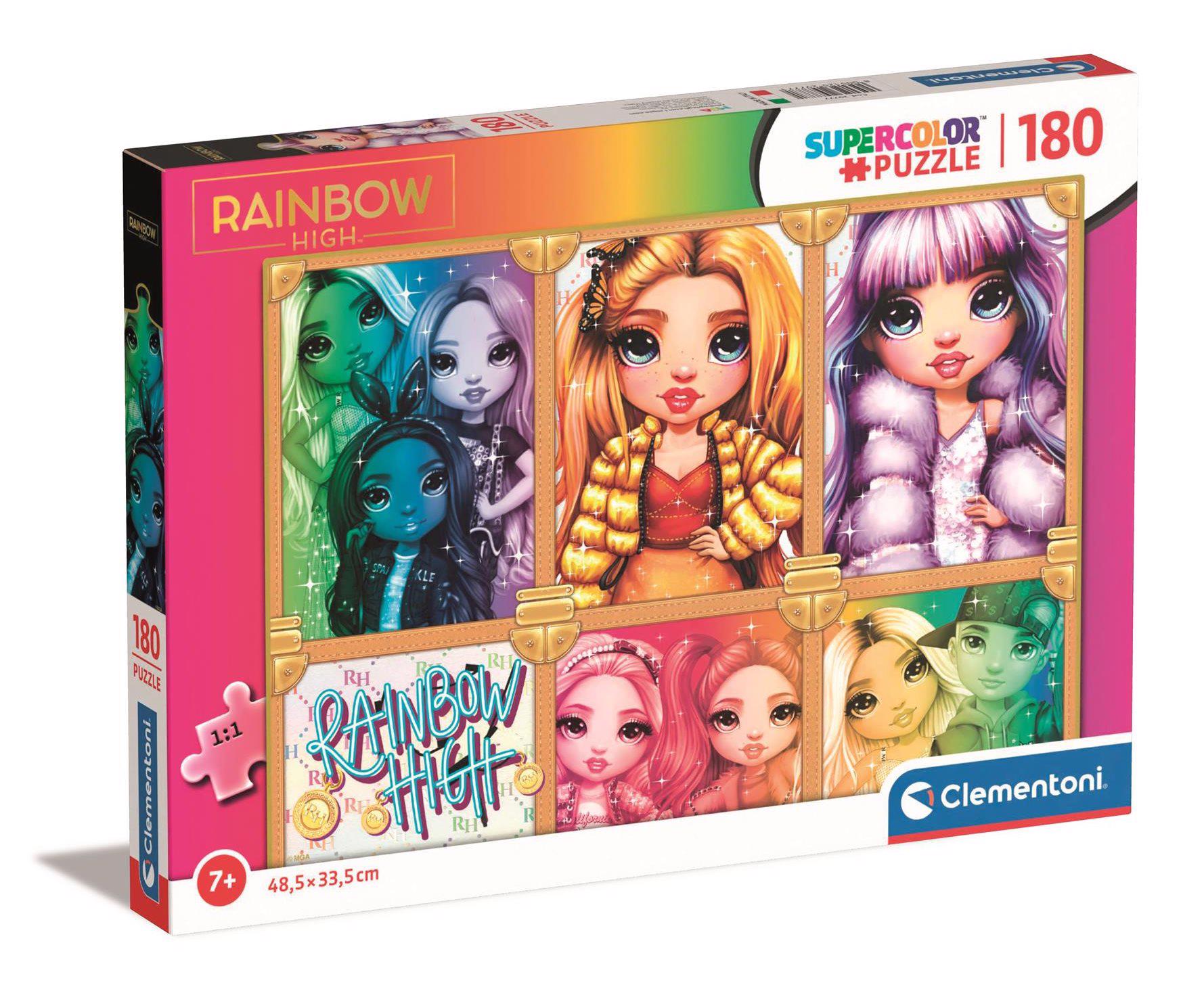 Puzzle Rainbow High: Fotogaléria 180 dielikov