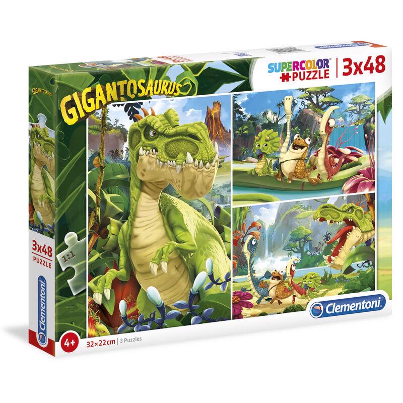 Puzzle 3x48 Gigantosaurus