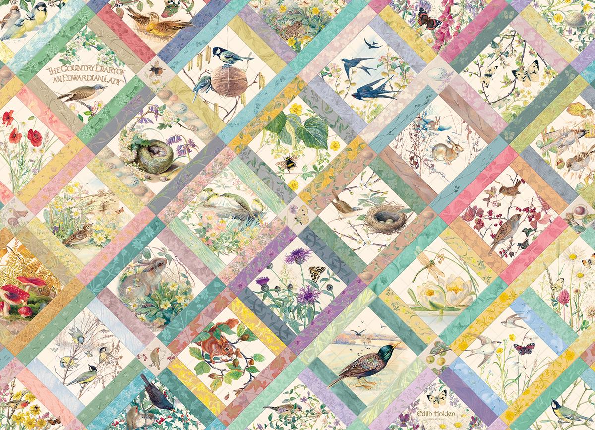 Puzzle Country Diary Quilt 1000