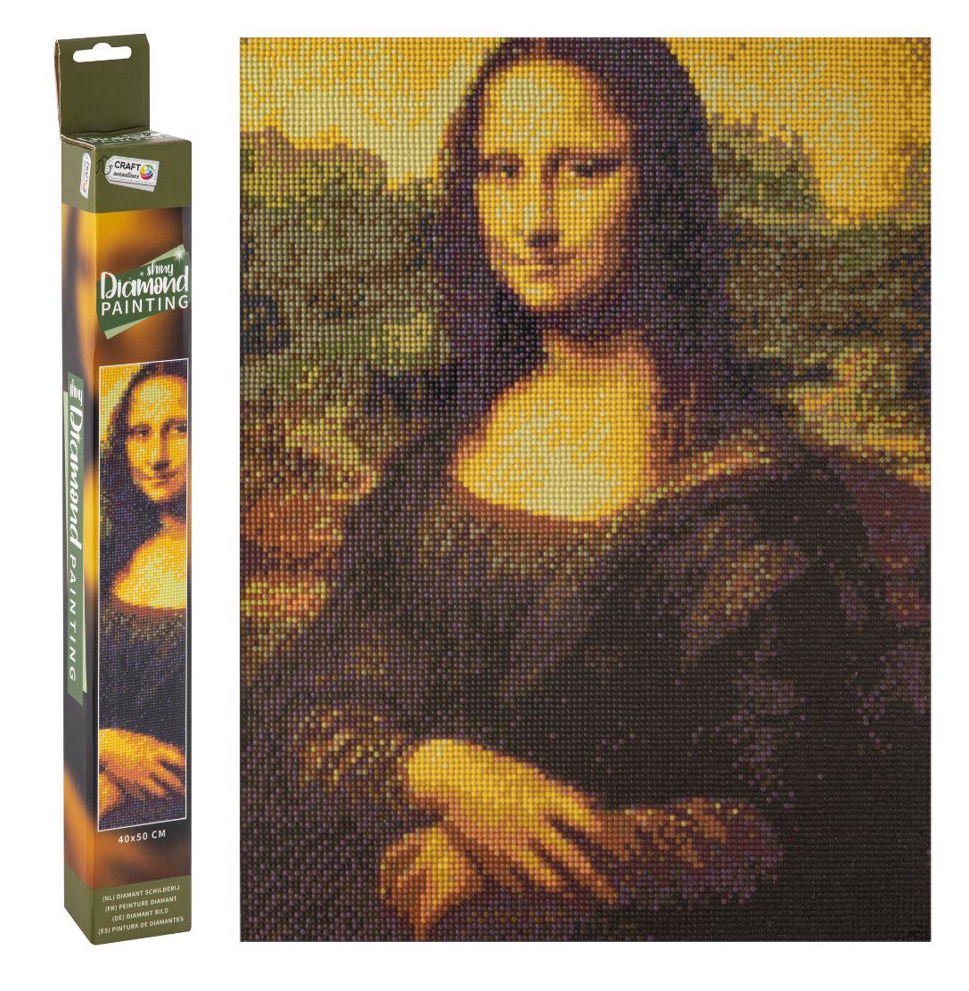 Diamond Painting Mona Lisa 40x50cm