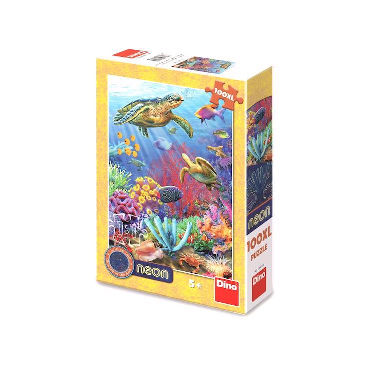 Puzzle Underwater world 100 XL neon