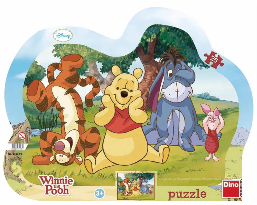 Puzzle Winnie the Pooh 25 contours
