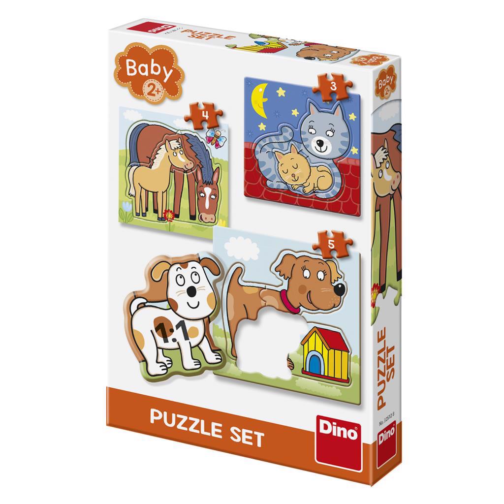 Puzzle Dojenček: Živali