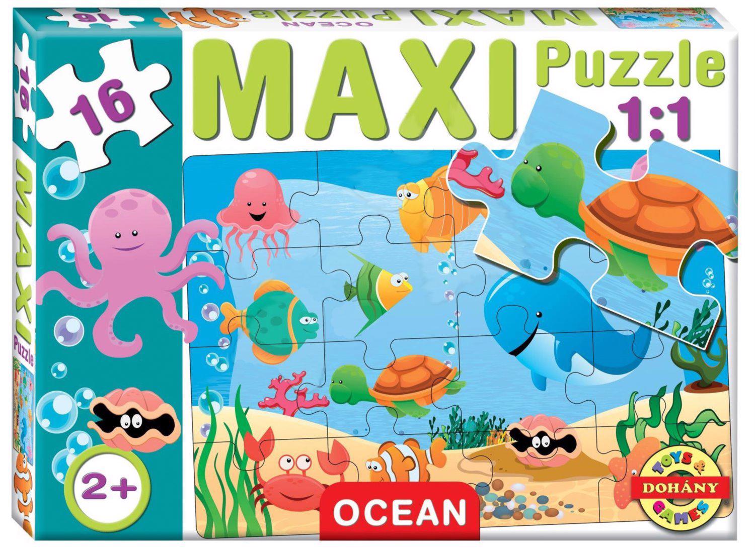Puzzle Oceán 16 dílků maxi