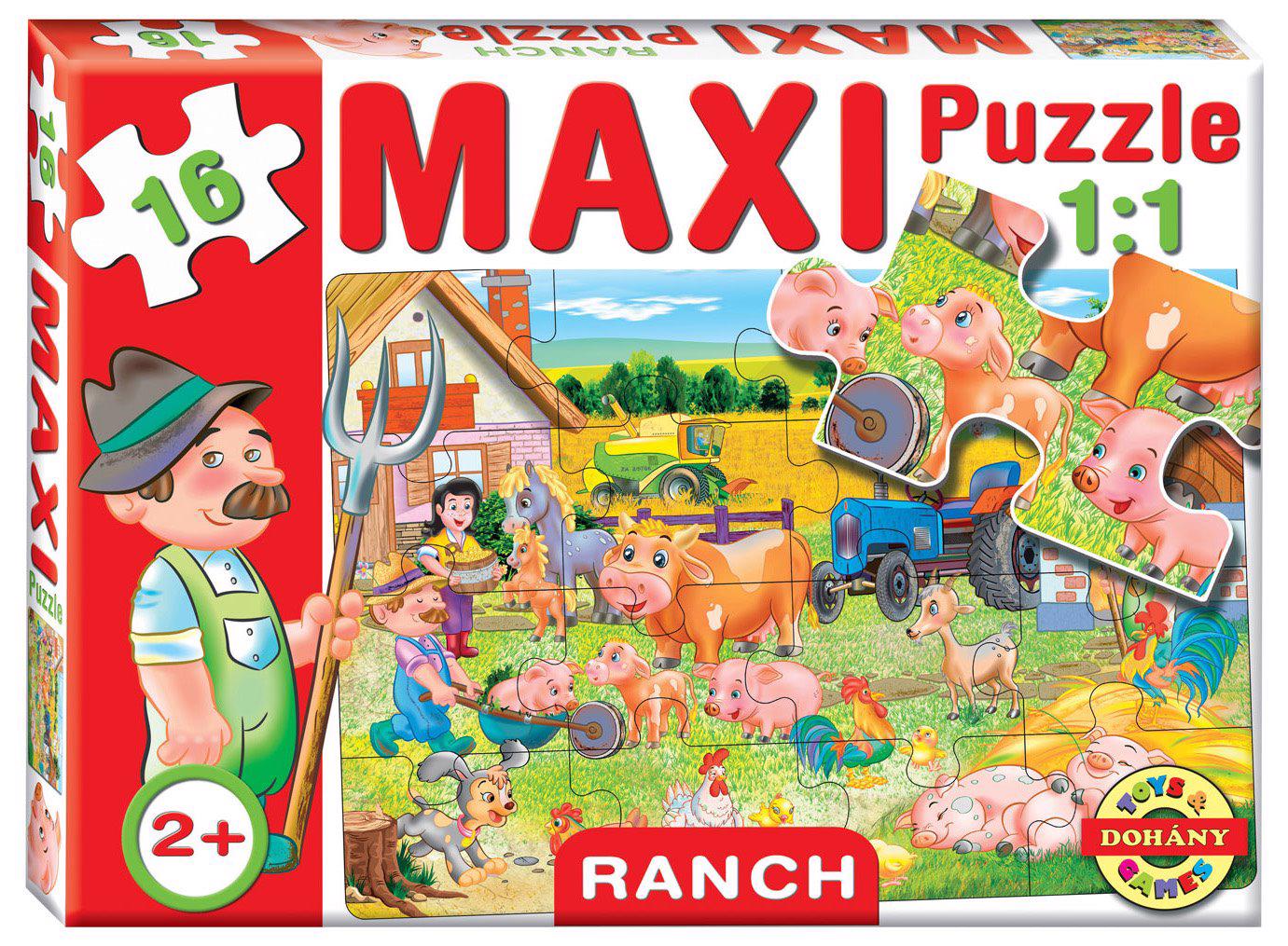 Puzzle Gazdaság 16 darab maxi