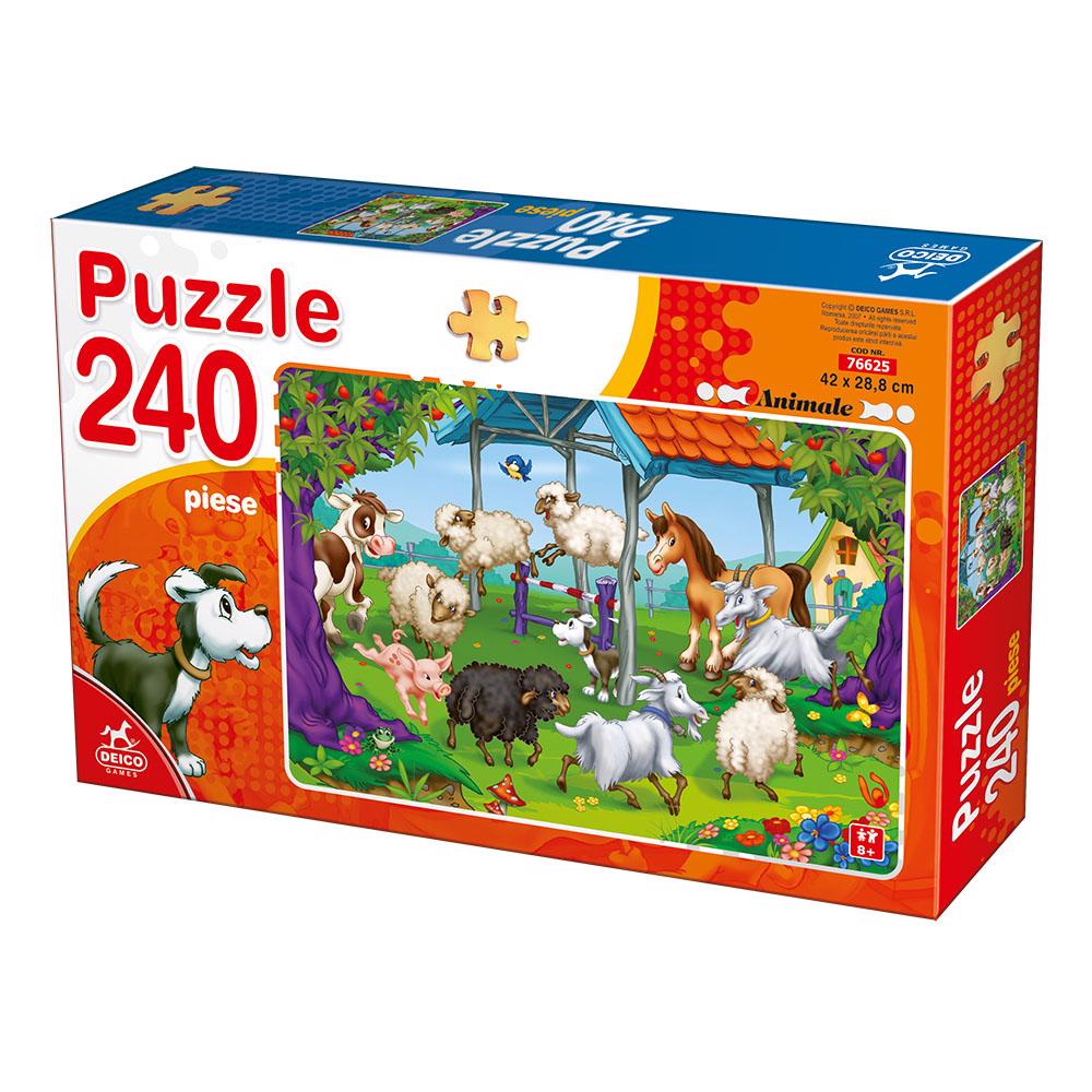 Puzzle Domače živali 240