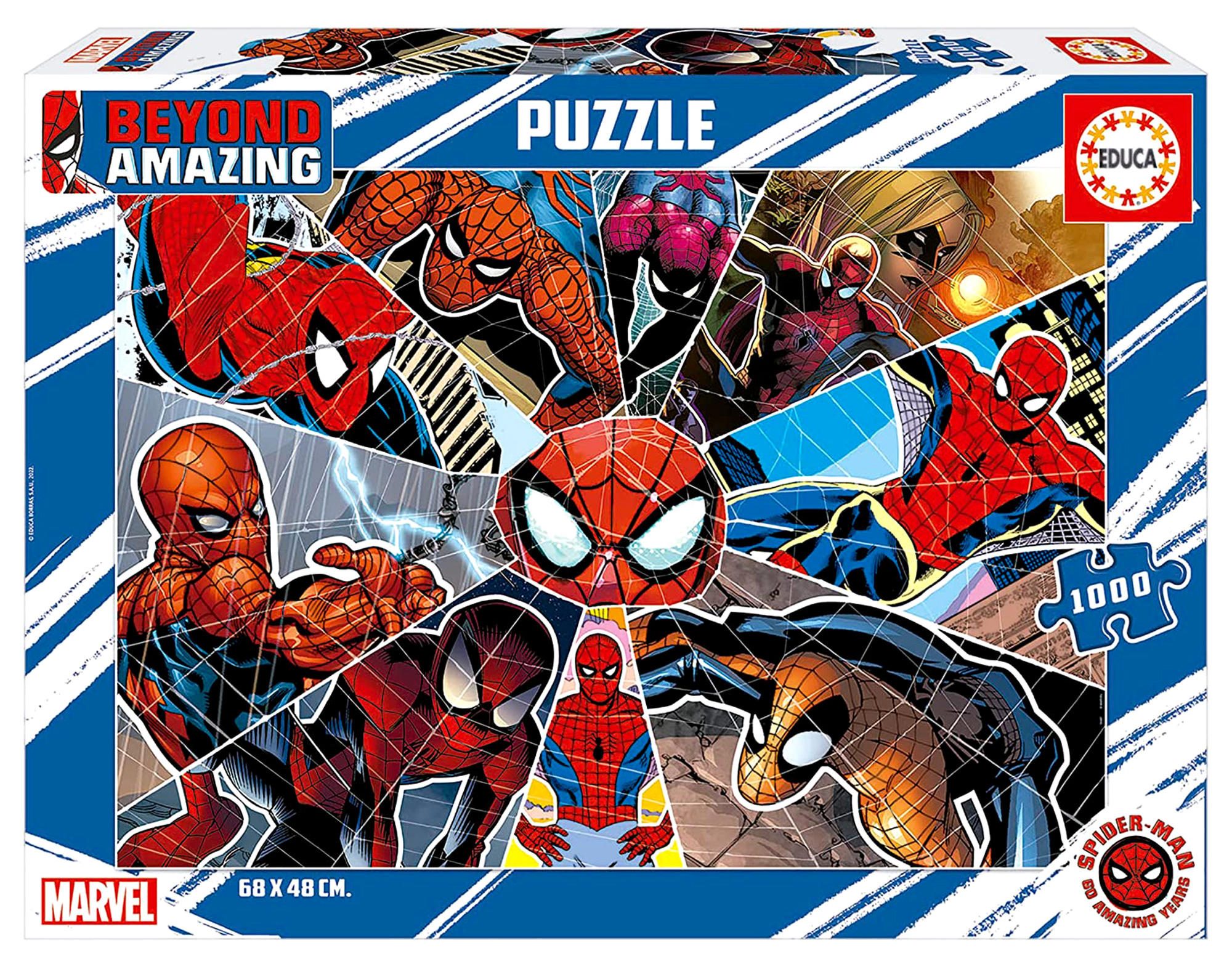 Puzzle L'uomo ragno - meraviglia 1000