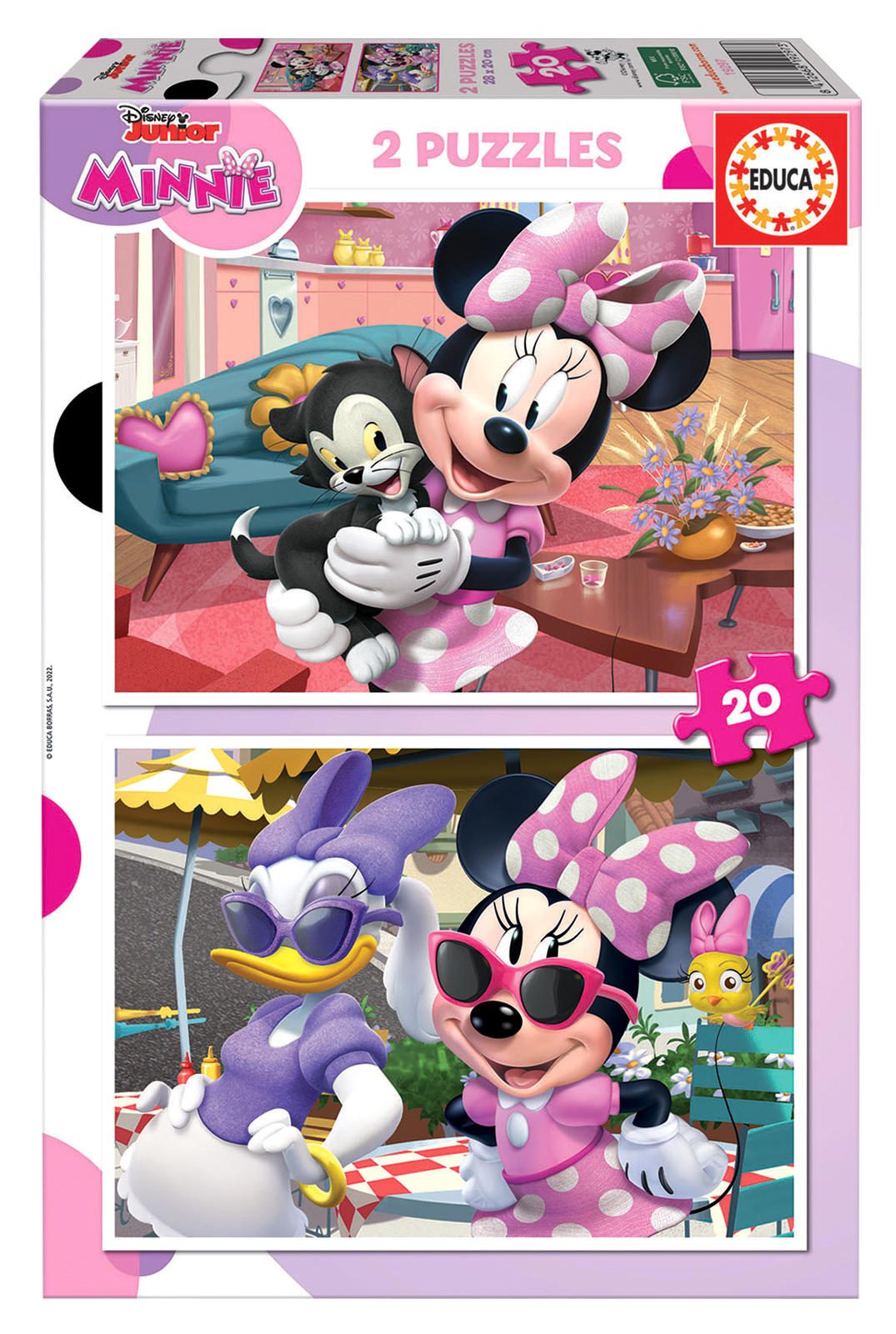 Puzzle 2x20 Minnie een madeliefje