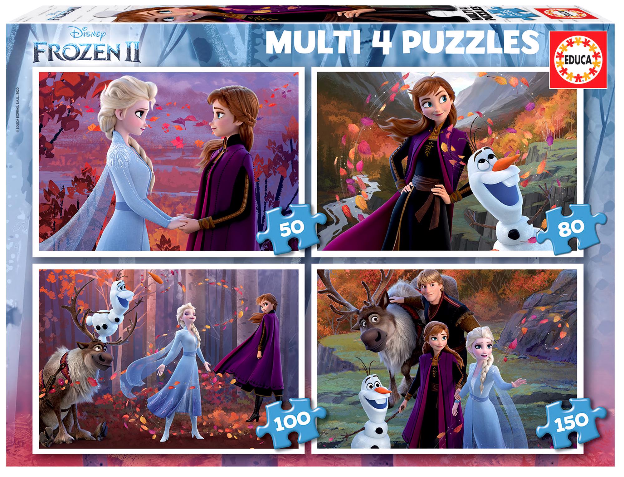 Puzzle 4x puzzle Frozen II