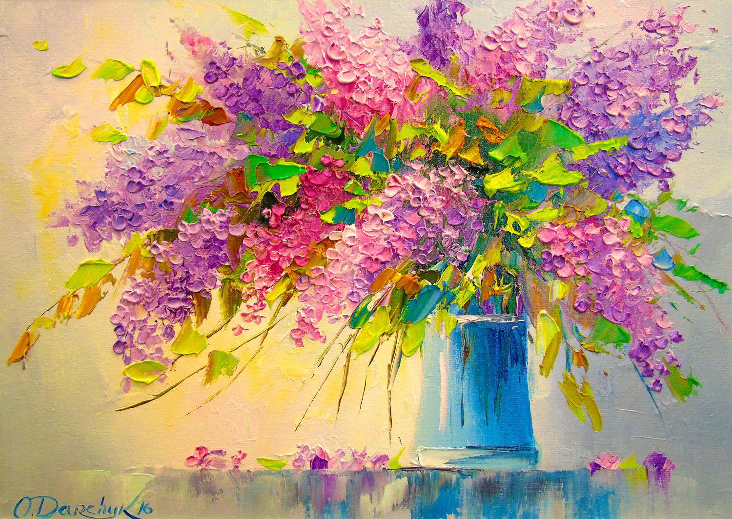 A Bouquet of Lilacs 1000 enjoy