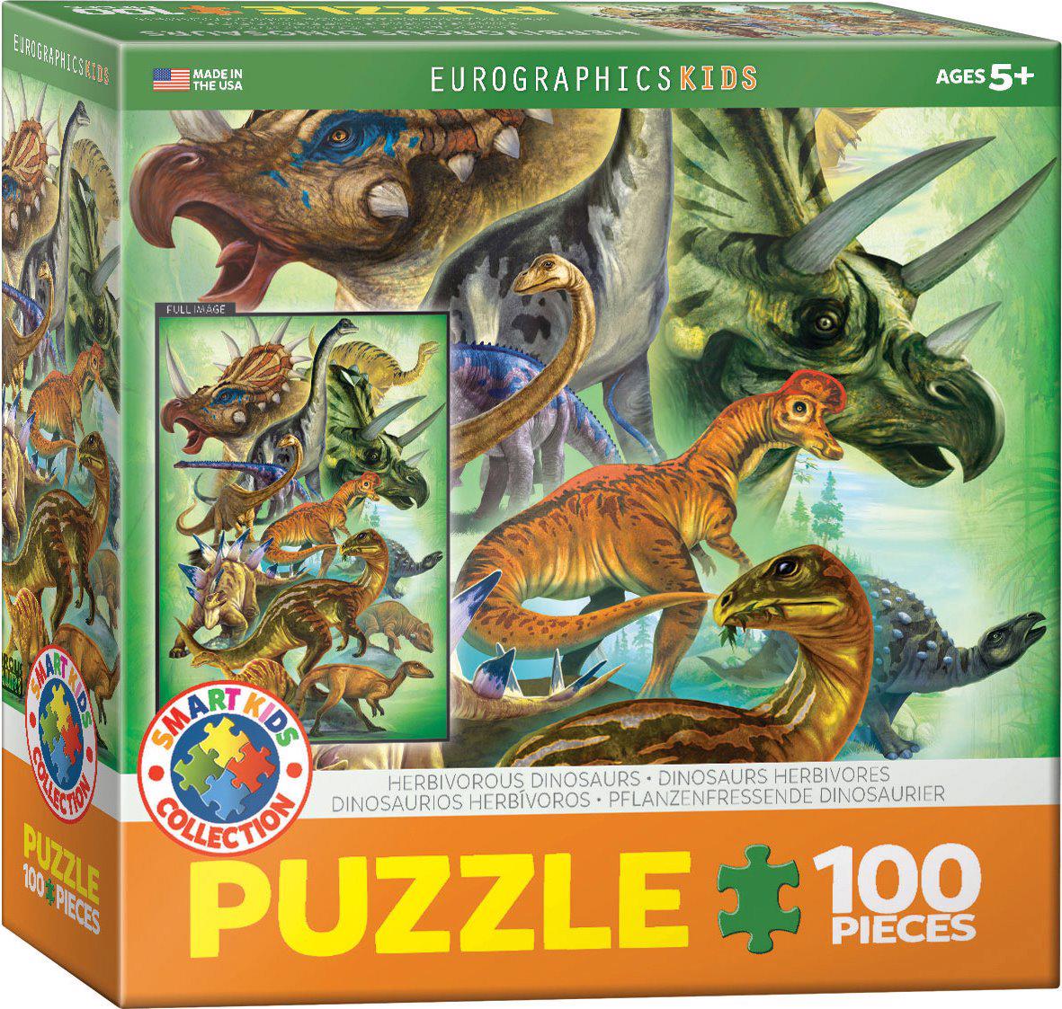 Puzzle Rastlinojedi dinozavri