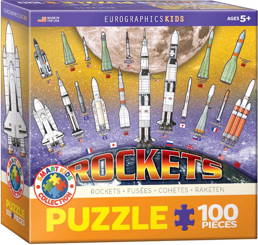 Puzzle Rachete 100XXL, 100 Număr piese |