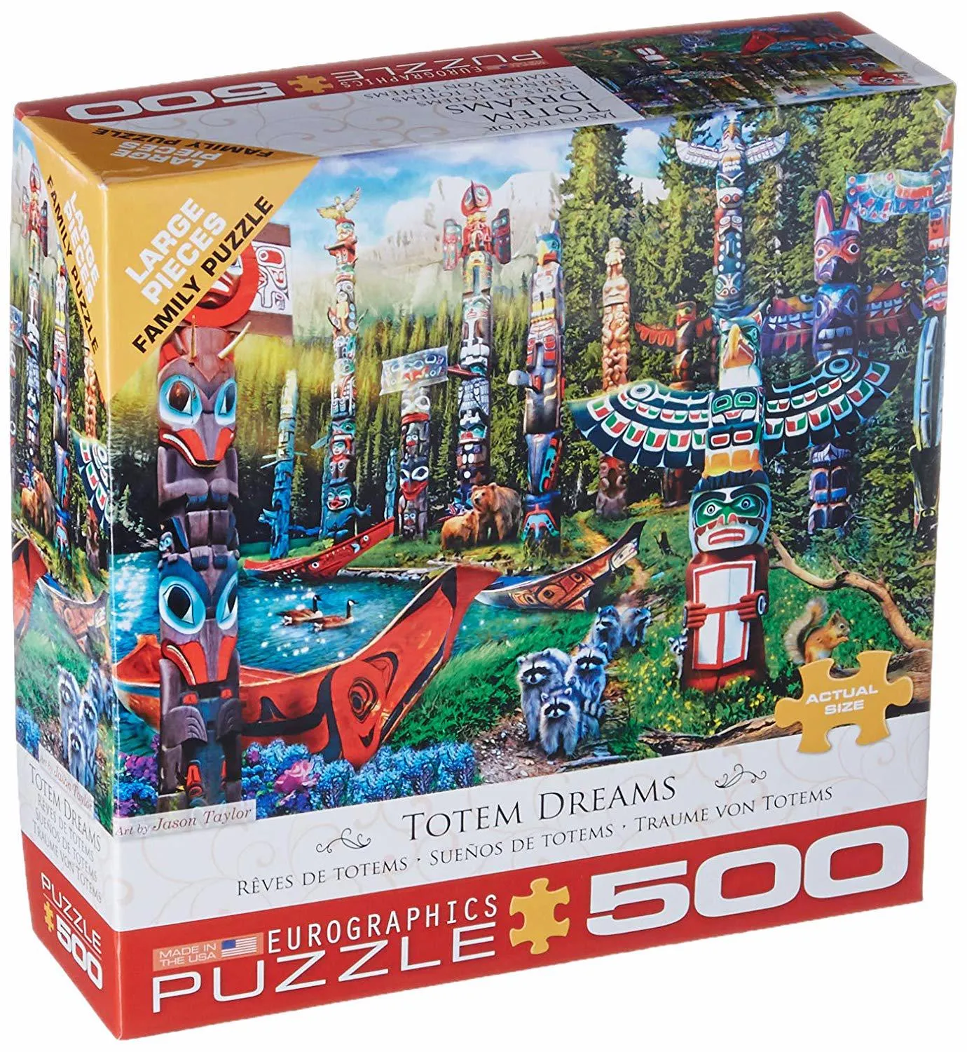 Puzzle Totem Dreams 500 XXL