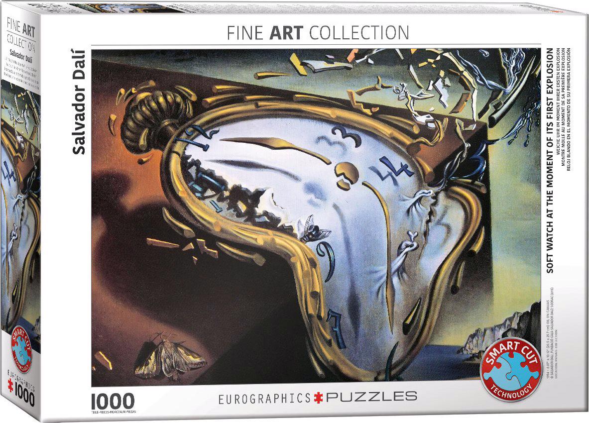 Puzzle Dali: Soft Watch At Moment of First Explosion (Melting Clock) image 2